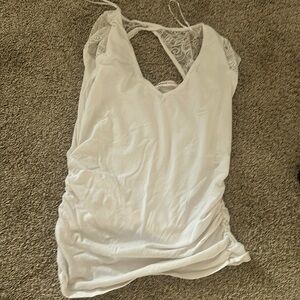 Ambiance maternity white t shirt, size xs